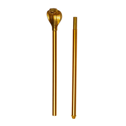 Gouden Scepter Slang 90cm van Boland koop je bij Partywinkel
