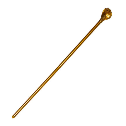 Gouden Scepter Slang 90cm van Boland koop je bij Partywinkel