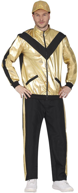 Gouden Trainingspak Fout Heren van Fiestas Guirca koop je bij Partywinkel