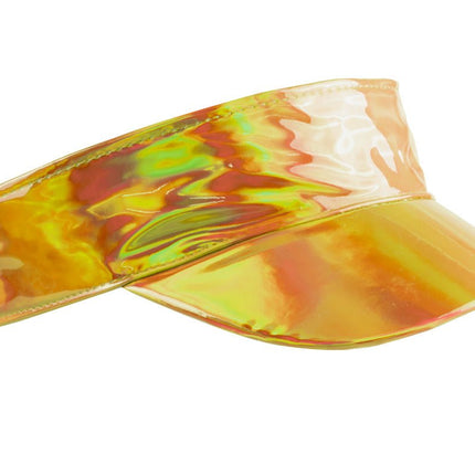 Gouden Zonneklep Metallic van Wilbers & Wilbers koop je bij Partywinkel