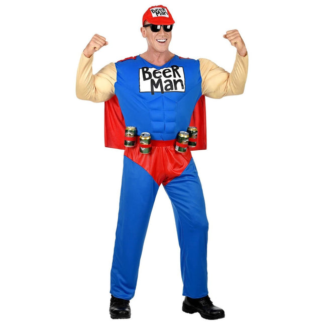 Grappig Kostuum Heren Bier Man van Widmann koop je bij Partywinkel