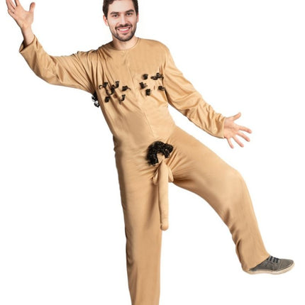 Grappig Kostuum Heren Naakte van Partychimp koop je bij Partywinkel