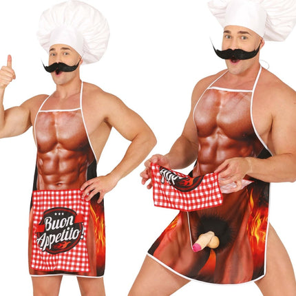 Grappig Schort Heren van Fiestas Guirca koop je bij Partywinkel