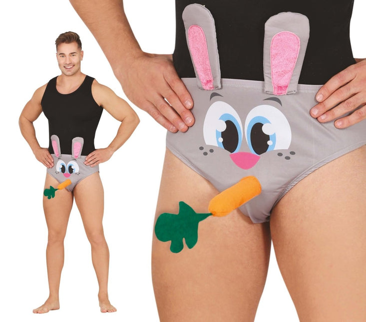 Grappige Onderbroek Konijn van Fiestas Guirca koop je bij Partywinkel