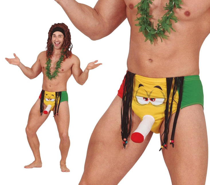 Grappige Onderbroek Rasta van Fiestas Guirca koop je bij Partywinkel