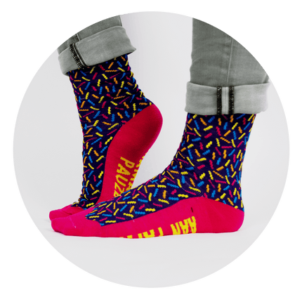 Grappige Sokken Mama Heeft Pauze 1 paar van Paper Dreams koop je bij Partywinkel