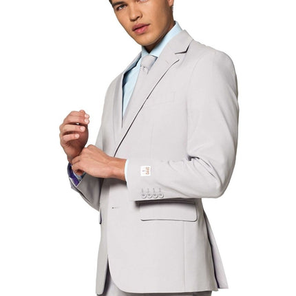 Grijs Pak Heren OppoSuits van OppoSuits koop je bij Partywinkel