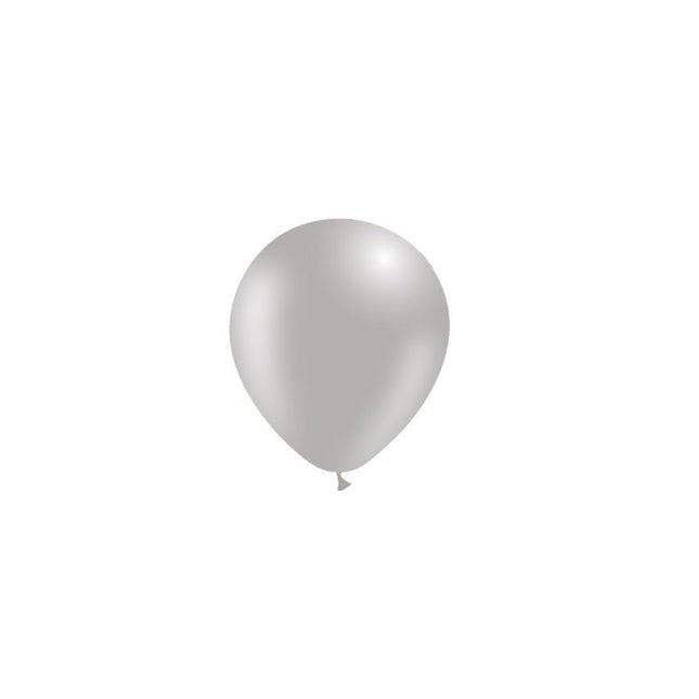 Grijze Ballonnen 14cm 100st van Balloonia koop je bij Partywinkel