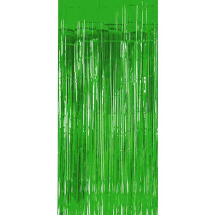 Groen Deurgordijn Folie 2m van Folat koop je bij Partywinkel