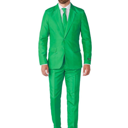 Groen Pak Heren Suitmeister van Suitmeister koop je bij Partywinkel