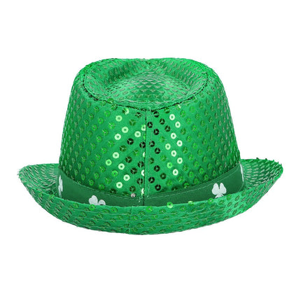 Groene Hoed Met Led van Boland koop je bij Partywinkel