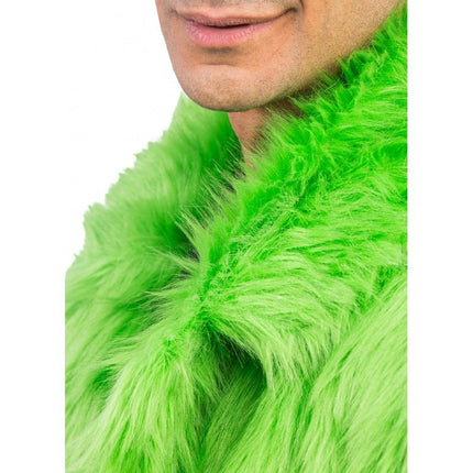 Groene Nepbontjas – Unisex van CHAKS koop je bij Partywinkel