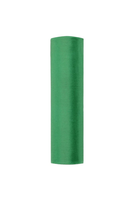 Groene Organza Stof 16cm 9m van Partydeco koop je bij Partywinkel