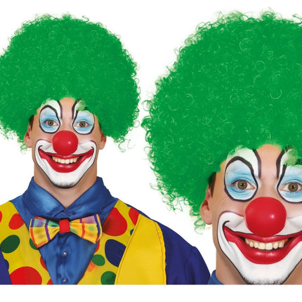 Groene Pruik Krullen van Fiestas Guirca koop je bij Partywinkel