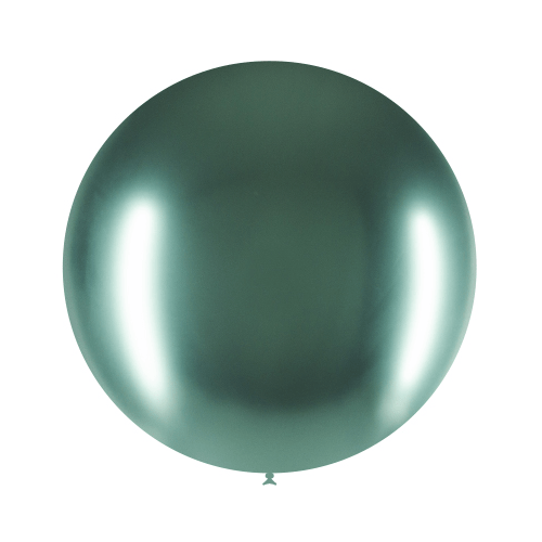 Groene Reuze Ballon Chroom 60cm van Balloonia koop je bij Partywinkel