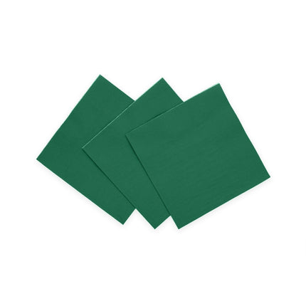 Groene Servetten 3 Laags 24cm 20st van WeFiesta koop je bij Partywinkel