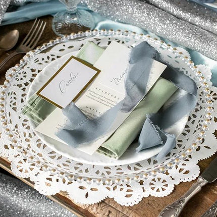 Groene Servetten 35cm 25st van Partydeco koop je bij Partywinkel