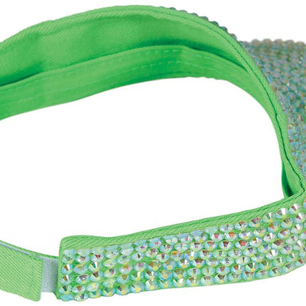 Groene Zonneklep Steentjes van Fiestas Guirca koop je bij Partywinkel