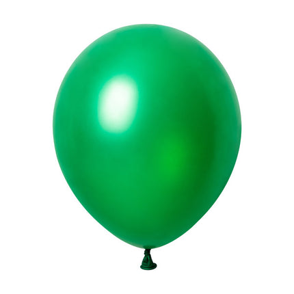 Skovgrønne perleballoner, 30 cm, 50 stk.