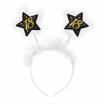 Haarband 18 Jaar Sterren van Fiestas Guirca koop je bij Partywinkel