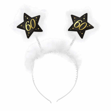 Haarband 60 Jaar Sterren van Fiestas Guirca koop je bij Partywinkel