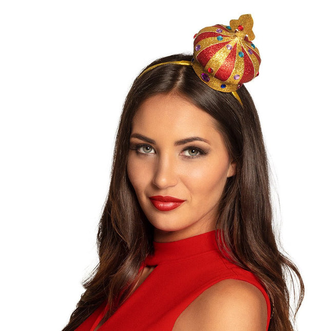 Haarband Koningskroon van Boland koop je bij Partywinkel