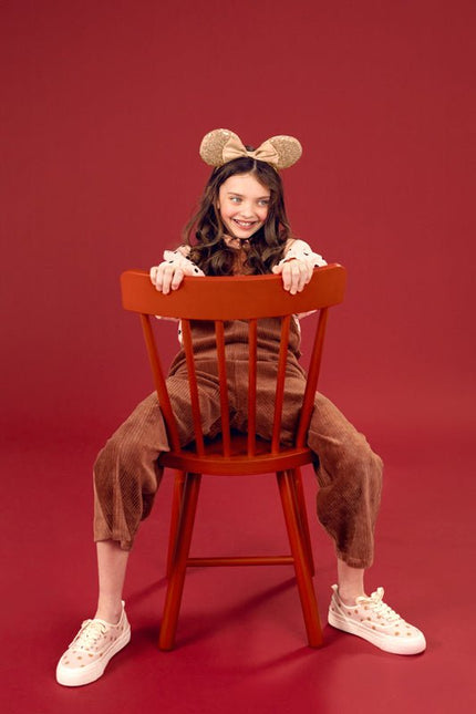 Haarband Muizen Oren Rose Goud 25cm van Partydeco koop je bij Partywinkel