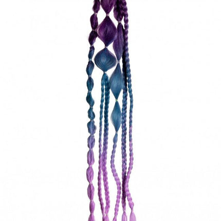 Hair Extension Festival Blue/Aqua/Lavender van PXP Professional Colours koop je bij Partywinkel
