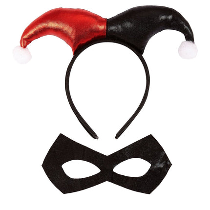 Halloween Accessoireset Harlekijn van Widmann koop je bij Partywinkel