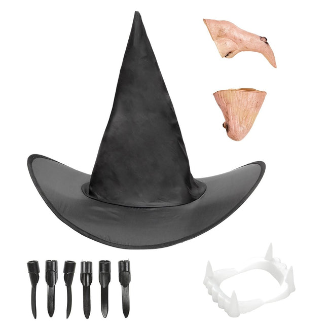 Halloween Accessoireset Heks van Widmann koop je bij Partywinkel