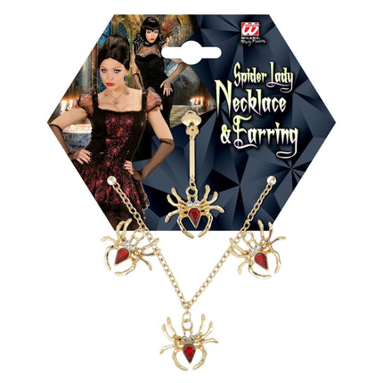 Halloween Accessoireset Spinnen 2 delig van Widmann koop je bij Partywinkel