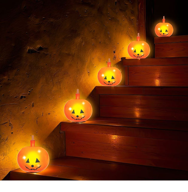 Halloween Ballonnen Met Licht 5st van Fiestas Guirca koop je bij Partywinkel