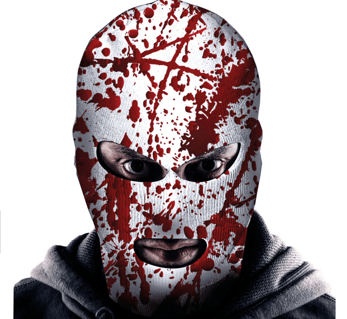 Halloween Bivakmuts Wit Bebloed van Fiestas Guirca koop je bij Partywinkel