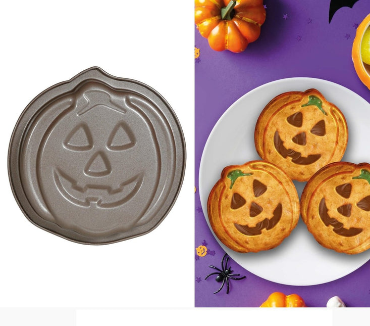 Halloween Cakevorm Pompoen 14cm van Fiestas Guirca koop je bij Partywinkel