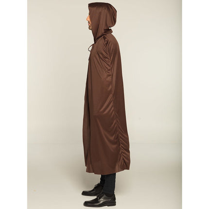 Halloween Cape Bruin 1,8m van Boland koop je bij Partywinkel
