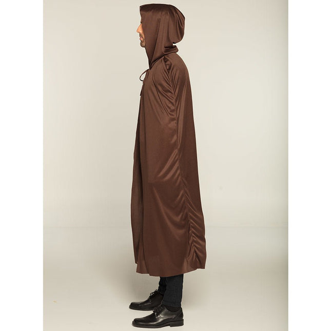 Halloween Cape Bruin 1,8m van Boland koop je bij Partywinkel
