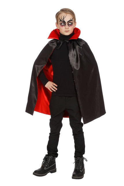Halloween Cape Kind Dracula van Wilbers & Wilbers koop je bij Partywinkel