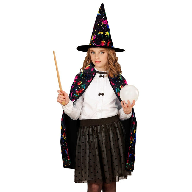 Halloween Cape Kind Tovenaar van Widmann koop je bij Partywinkel