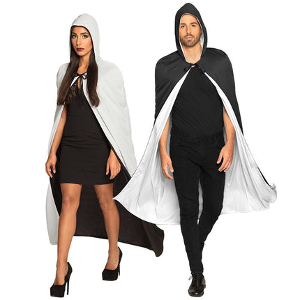 Halloween Cape Omkeerbaar 1,7m van Boland koop je bij Partywinkel