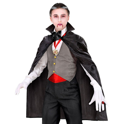 Halloween Cape Zwart Kind van Widmann koop je bij Partywinkel