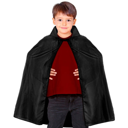 Halloween Cape Zwart Kind van Widmann koop je bij Partywinkel