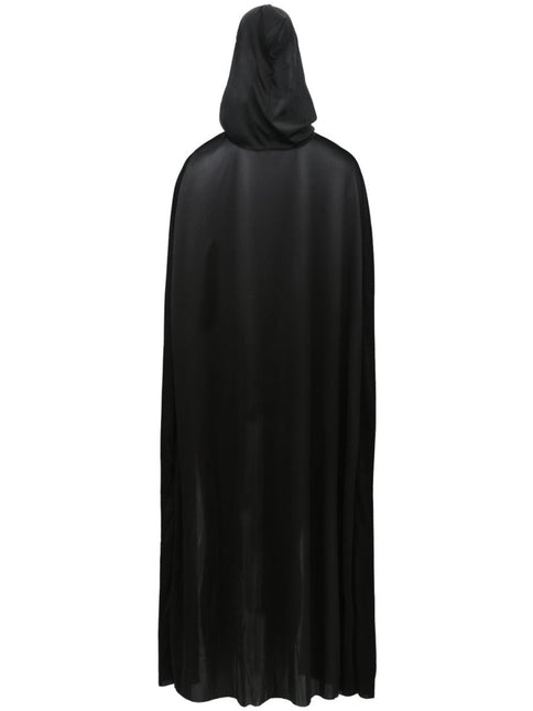 Halloween Cape Zwart Met Capuchon van Smiffys koop je bij Partywinkel