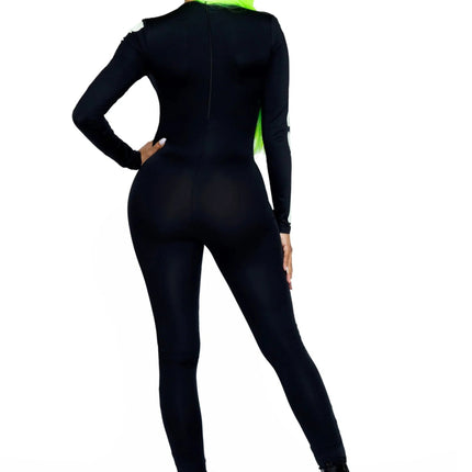 Halloween Catsuit Dames Glow In The Dark Leg Avenue van Leg Avenue koop je bij Partywinkel