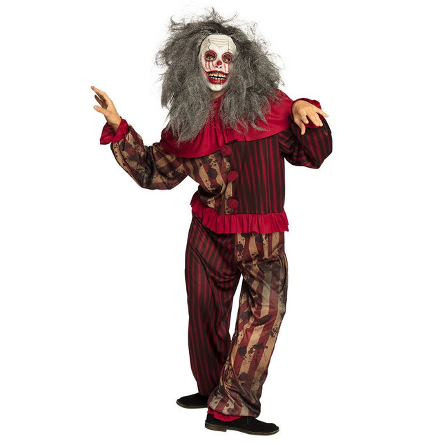 Halloween Clown Kostuum Rood van Boland koop je bij Partywinkel