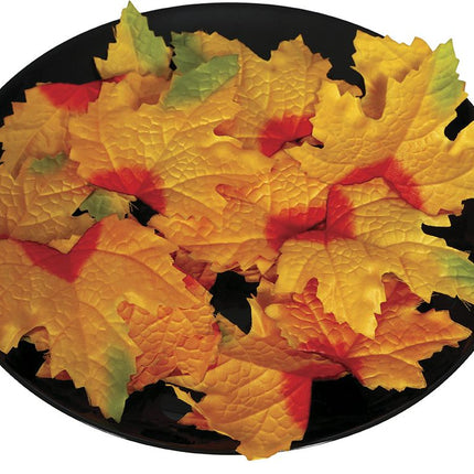 Halloween Decoratie Bladeren 10cm 24st van Fiestas Guirca koop je bij Partywinkel