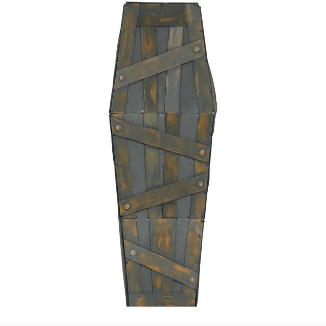 Halloween Deurbord Doodskist Foam 1,6m van Fiestas Guirca koop je bij Partywinkel