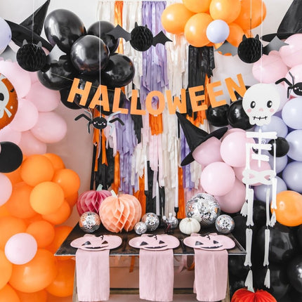 Halloween Decoratie Spinnen 5st van Partydeco koop je bij Partywinkel