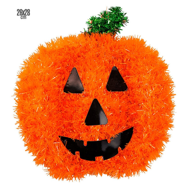 Halloween Deurbord Pompoen 28cm van Widmann koop je bij Partywinkel