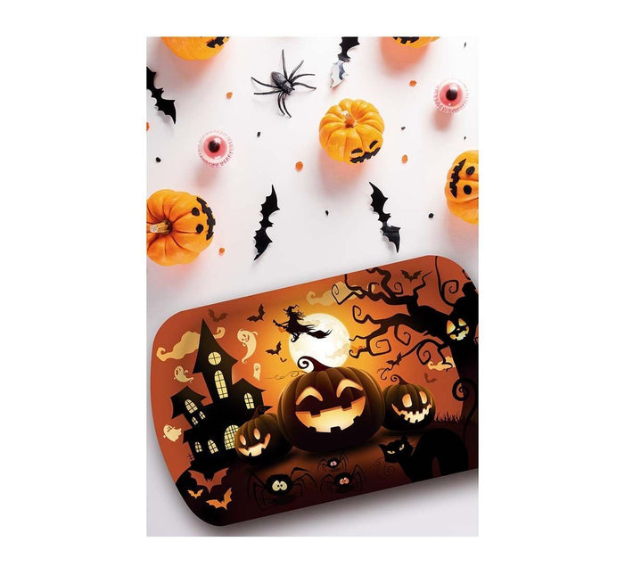Halloween Dienblad Pompoen 29cm van Fiestas Guirca koop je bij Partywinkel