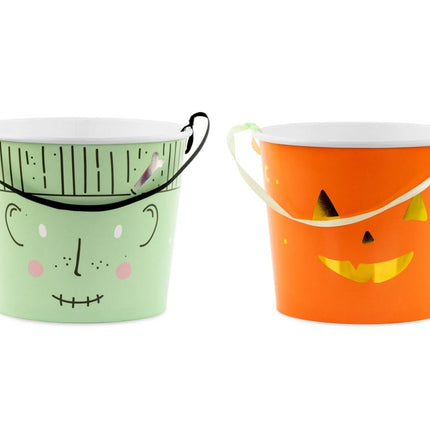 Halloween Emmer 13,5cm 2st van Partydeco koop je bij Partywinkel